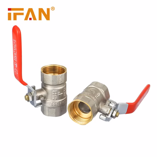 Valvole a sfera criogeniche Ifan per acqua/gas Oro e argento Valvola per gas